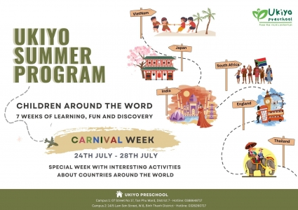 CHƯƠNG TRÌNH HÈ TẠI UKIYO